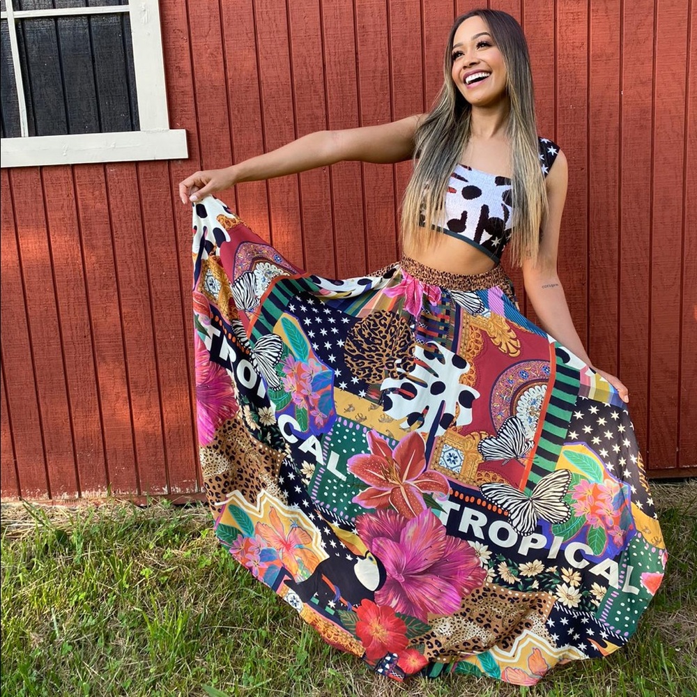 Maxi skirt Farm Rio